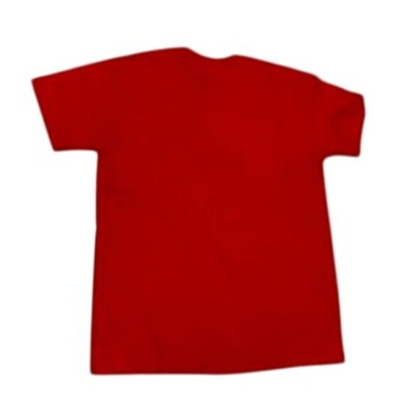 SEGA Sonic The Hedgehog Boys Knuckles Medium Red T-Shirt 100% Cotton Size S 6 7 - Picture 2 of 3